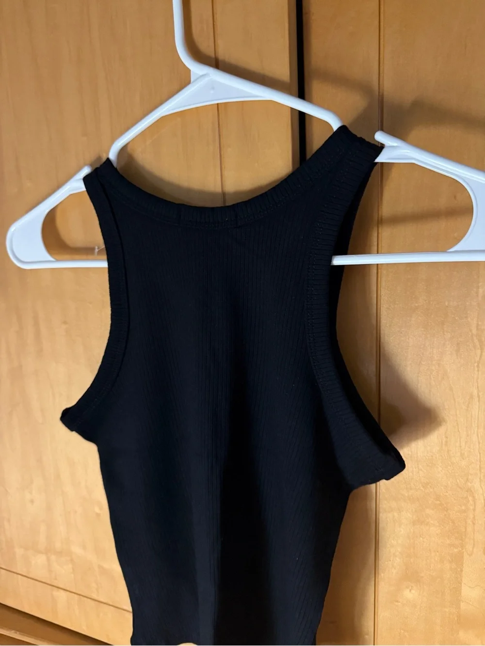GUESS Black Ribbed Tank - Picture 3 of 3